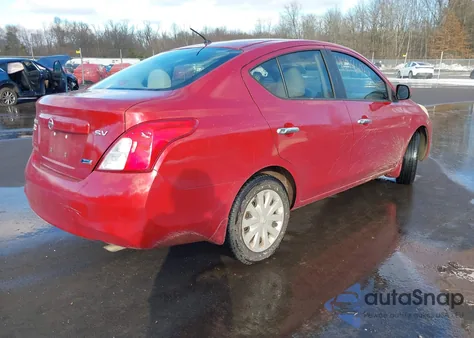 2012 Nissan Versa 1.6 Sv z USA, uszkodzony, nr VIN 3N1CN7AP6CL915979